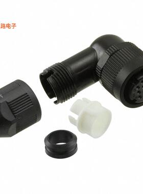 HR34B-12WLPK-10S -[全新CONN PLUG FMALE 10P SOLDER CUP]