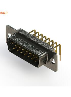 629-M15-240-WN1 -[全新CONN D-SUB PLUG 15POS R/A SOLDER]