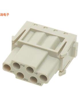 09140063101XL -[全新HAN E 6PIN MODULE FEMALE CRIMP (]