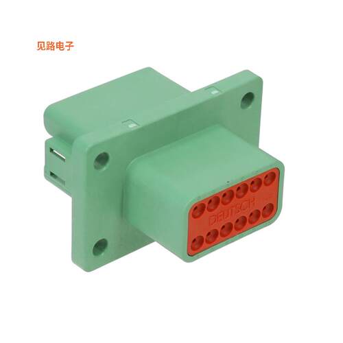 DT04-12PC-BL04 -[全新REC, 12P, GRN, N, ENH KEY, FLANG]