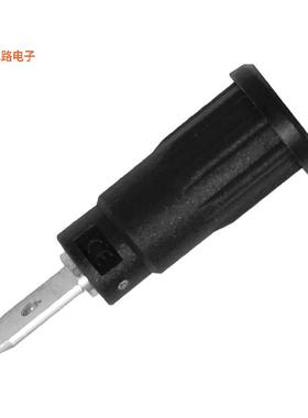 CT3078-0 -原装[JACK PNL SAFET 2MM QC PUSHIN BLK尖头插头