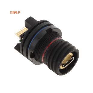 USB3CFTV7ZNF059 -[全新USB-C JAM NUT RECEPTACLE, ALUMIN]