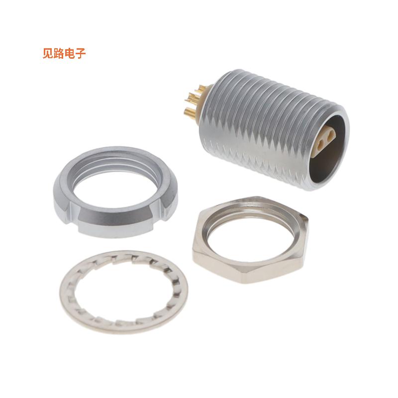 ECP.1S.304.CLL -[全新CONN CIRC RCPT 4P GOLD SLDR CUP]