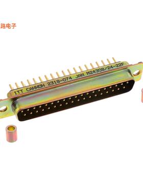 M24308/24-22F -原装[CONN D-SUB PLG 37POS PNL MT SLDRD-Sub