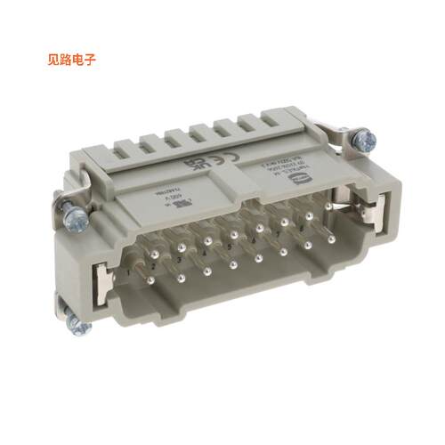 09330162656 -原装[INSERT MALE 16POS+1GND PUSH IN插件