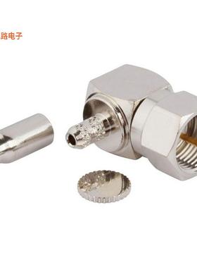 222179-10 -原装[CONN F PLUG R/A 75OHM SOLDERF 型