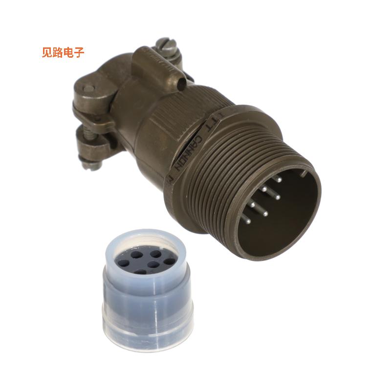 MS3101E18-1P -原装[MIL-DTL 5015 SERIES I插座，公形引脚