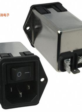 10CHE1 -原装[PWR ENT MOD RCPT IEC320-C14 PNLIEC 320-C14