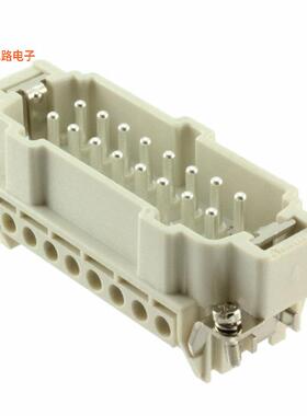 0936010273 -原装[16P + PE MALE INSERT 16A 500V/UL插件