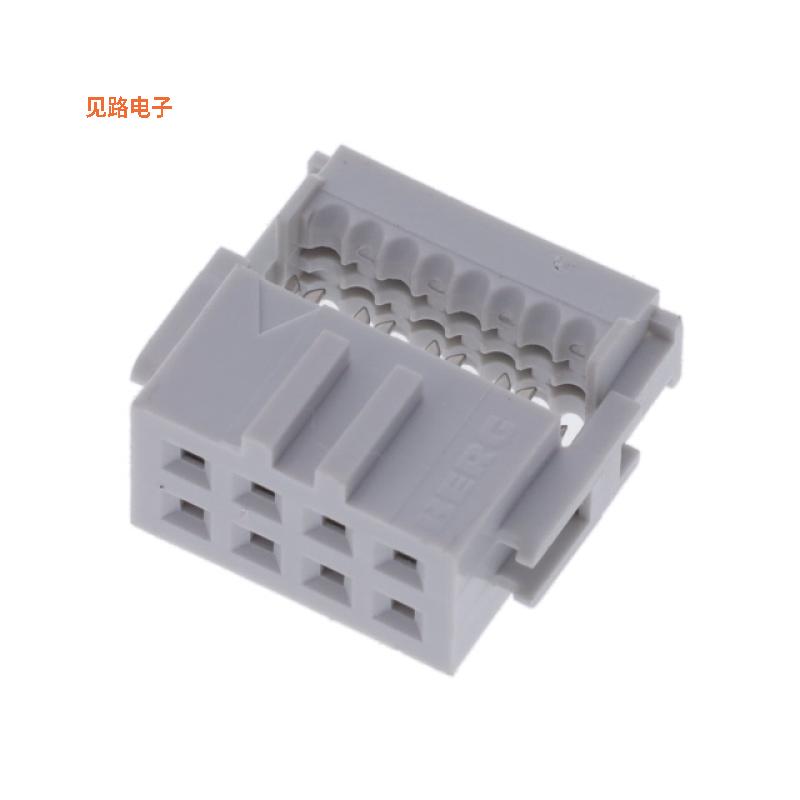 71600-208LF -原装[CONN RCPT 8POS IDC 28-30AWG GOLD插座