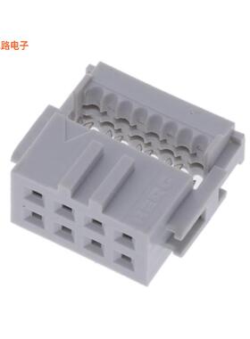 71600-208LF -原装[CONN RCPT 8POS IDC 28-30AWG GOLD插座