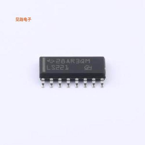 SN74LS221DR -[原装单稳态多谐振荡器SOIC-16