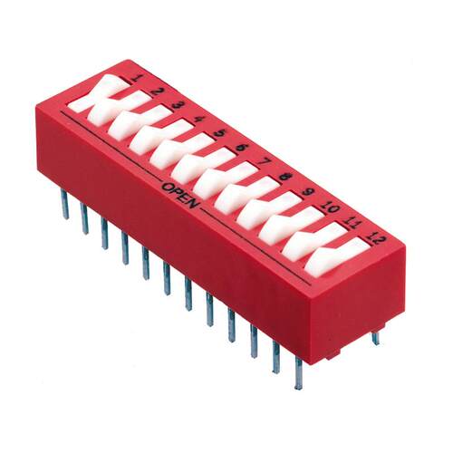 76RSB02ST -[全新SWITCH ROCKER DIP SPST 0.15A 30V]