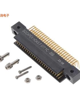 HDASF077YC-000 -原装[HDAS PLUG 77 RIGHT ANGLE PC TAIL接头