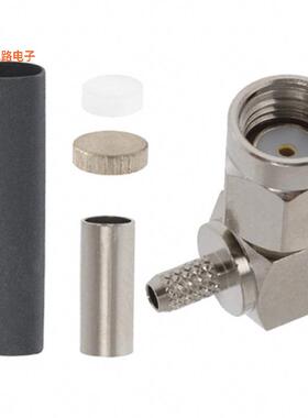 CONREVSMA012 -原装[CONN RPSMA PLUG R/A 50OHM SOLDERRP-SMA