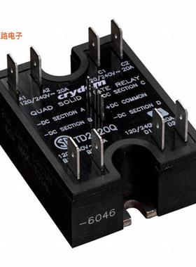 TD2420Q-10 -原装[SSR RELAY SPST-NO 20A 24-280V底座安装