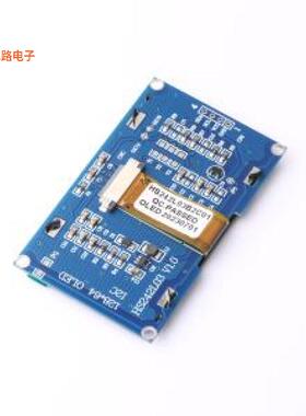HS242L03B2C01 -[全新视窗:57.0*29.5；I2C通讯,9PIN黑底蓝光。]