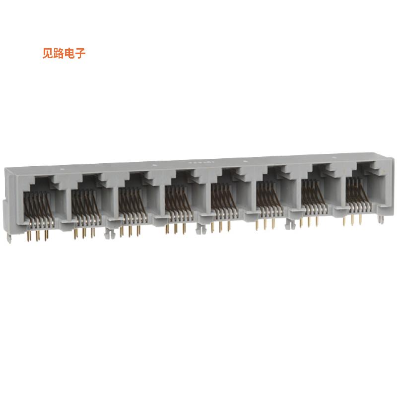 TM5RJ1-4848(50) -原装[CONN MOD JACK 6P6C R/A UNSHLD插孔