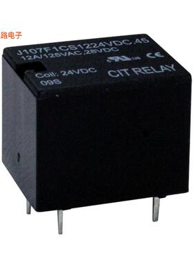 J107F1CS1224VDC.45 -原装[RELAY GEN PURPOSE SPDT 12A 24V通孔