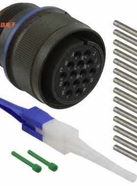 MS3456W20-27S -[全新CONN PLUG FMALE 14POS GOLD CRIMP]