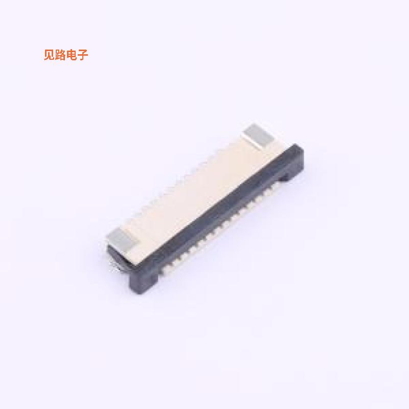 FPC-1.0AX-13PWCR-H25 -[原装FFC/FPCSMD,P=1mm,卧贴