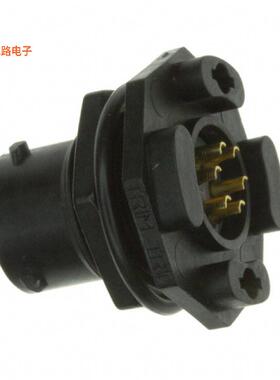 UTS710E6P -原装[CONN RCPT MALE 6P GOLD SLDR CU