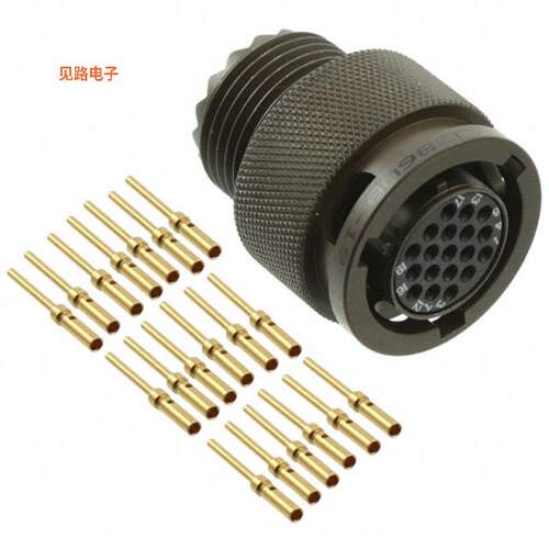 MKJ3B6W9-19SN -[全新CONN PLUG FMALE 19POS GOLD CRIMP]