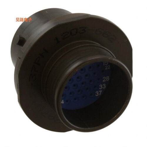 MKJ3A7W12-37PN -[全新CONN RCPT MALE 37POS GOLD CRIMP]