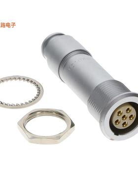 PKG.2B.306.CLLD82Z -[全新CONN RCPT FMALE 6P GOLD SLDR CUP]