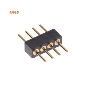 862-10-004-00-180000 -[全新CONN HEADER VERT 4POS 1.78MM]