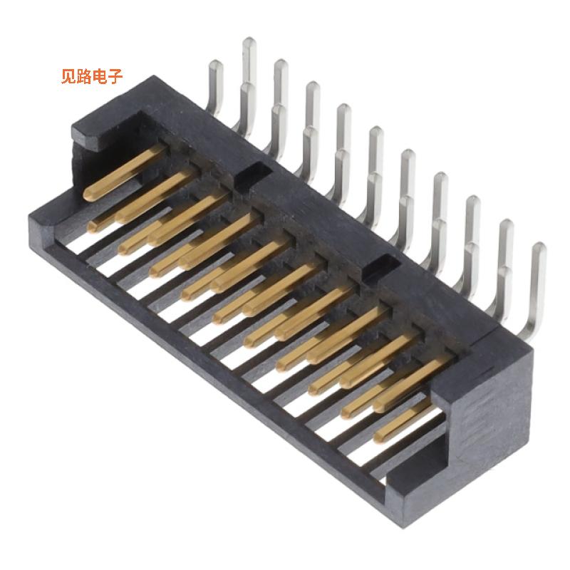 TSSH-110-01-S-D-RA -原装[CONN HEADER R/A 20POS 2.54MM接头