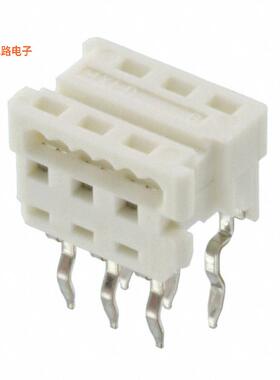 0905841306 -[全新CONN DIP HDR IDC 6P 26-28AWG PCB]