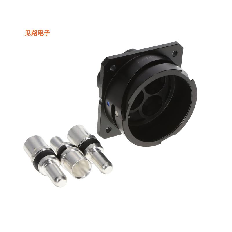 GTCE02R36-4P(025) -[全新GTC-E, SQUARE FLANGE RECEPTACLE,]