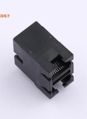 RC02700 -[无灯全塑 2*1插件以太网(RJ45 RJ11)