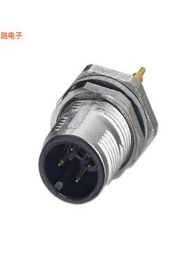 1552955 -原装[CONN PLUG MALE 4POS GOLD SOLDER插头，公引脚