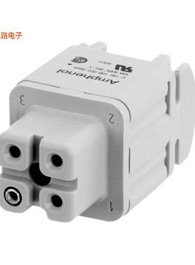 C14610B0030024 -原装[INSERT FEMALE 3POS+1GND SCREW插件