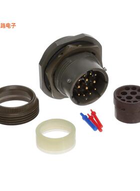 MS3114E14-12P -原装[MIL-26482 MS/PT/CMB RECEPT插座，公形引脚