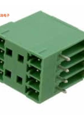 1843091 -原装[接线 间距3.81mm 8Pin(2x4) 公 弯插接线