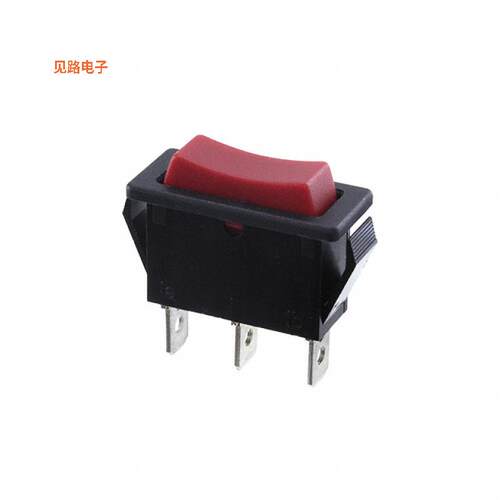 R4DBLKREDEFO -[全新SWITCH ROCKER SPDT 15A 125V]