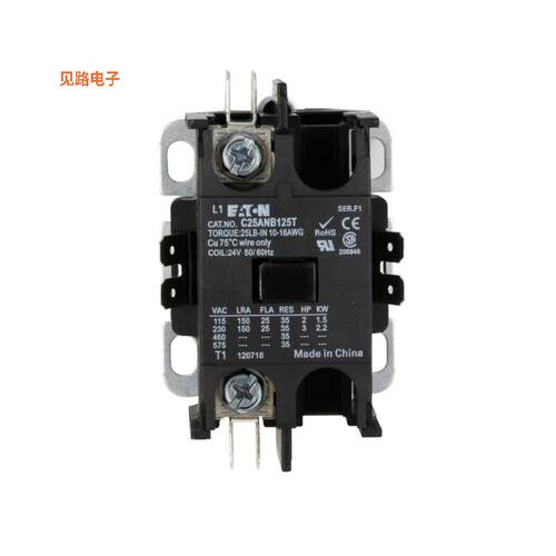 C25ANB140T -[全新DEFPURPOSEMAGCONTACTOR,24VAC,1P,]