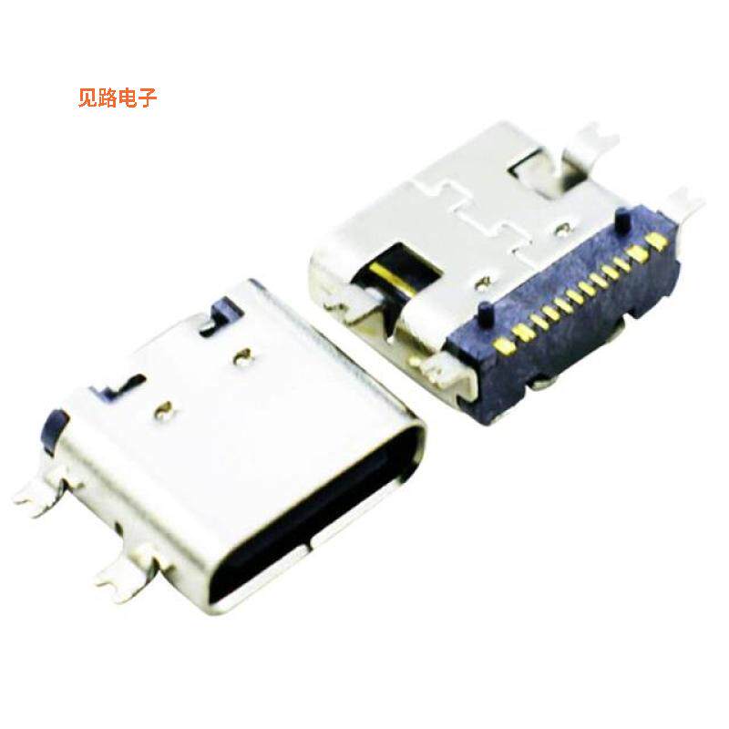 A-USBC-20F0-EA-GSR15 -[全新CONN RCPT USB2.0 TYPC 16P