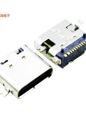 A-USBC-20F0-EA-GSR15 -[全新CONN RCPT USB2.0 TYPC 16P