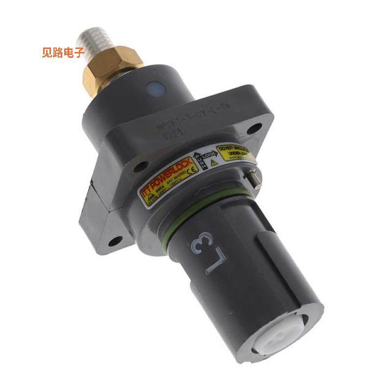 NPDFT-3-GY-L-T6 -[全新CONN PNL DRAIN 1P SILV THREADED]