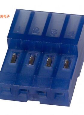 3-640442-4 -原装[CONN RCPT 4POS IDC 26AWG TIN插座