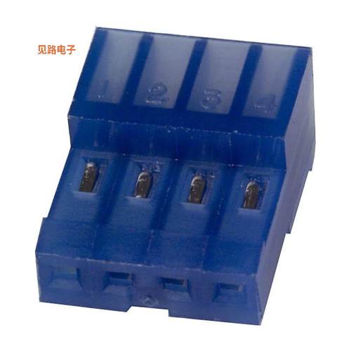 3-640442-4 -原装[CONN RCPT 4POS IDC 26AWG TIN插座