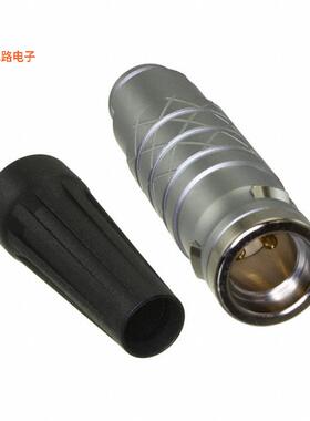 FLKD-02FGMS-GCP-215 -[全新CONN PLUG MALE 2P GOLD SLDR CUP]