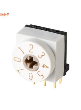 RDS3-8S-1012-RA-254-D -[全新SWITCH ROTARY DIP SPST 0