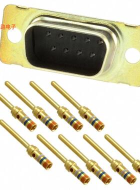 1757819-6 -原装[CONN D-SUB PLUG 9POS CRIMPD-Sub