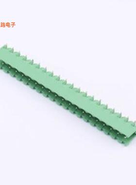 2ETYR-5.0-20P-14-100 -[原装插拔式接线弯插,P=5mm