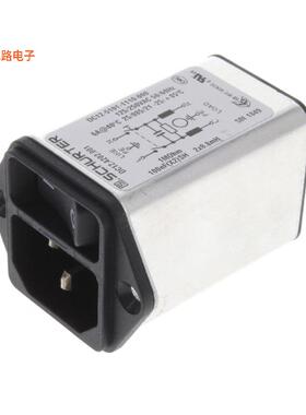 DC12.4202.001 -[全新PWR ENT MOD RCPT IEC320-C14 PNL]